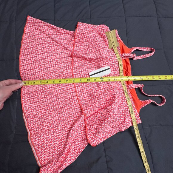 Lands' End Scoop Neck Tiered Tankini Swimsuit Top - Size: XSL - NWT - Picture 10 of 11